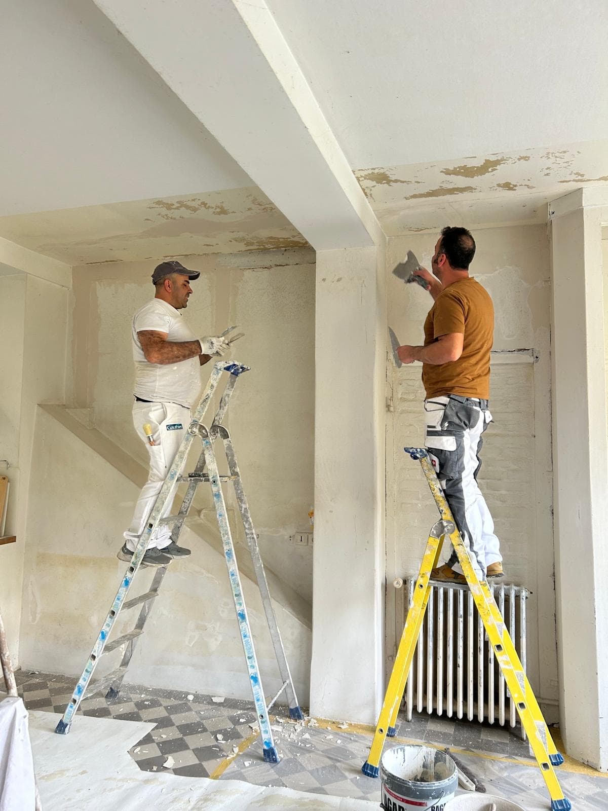 Travaux de finition
